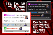 Shape DBD Twitch emotes, an Illustration by Custom Fonts & Patterns (Thumbnail 2 of 6)
