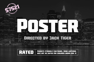 Jack Tiger Sport Font