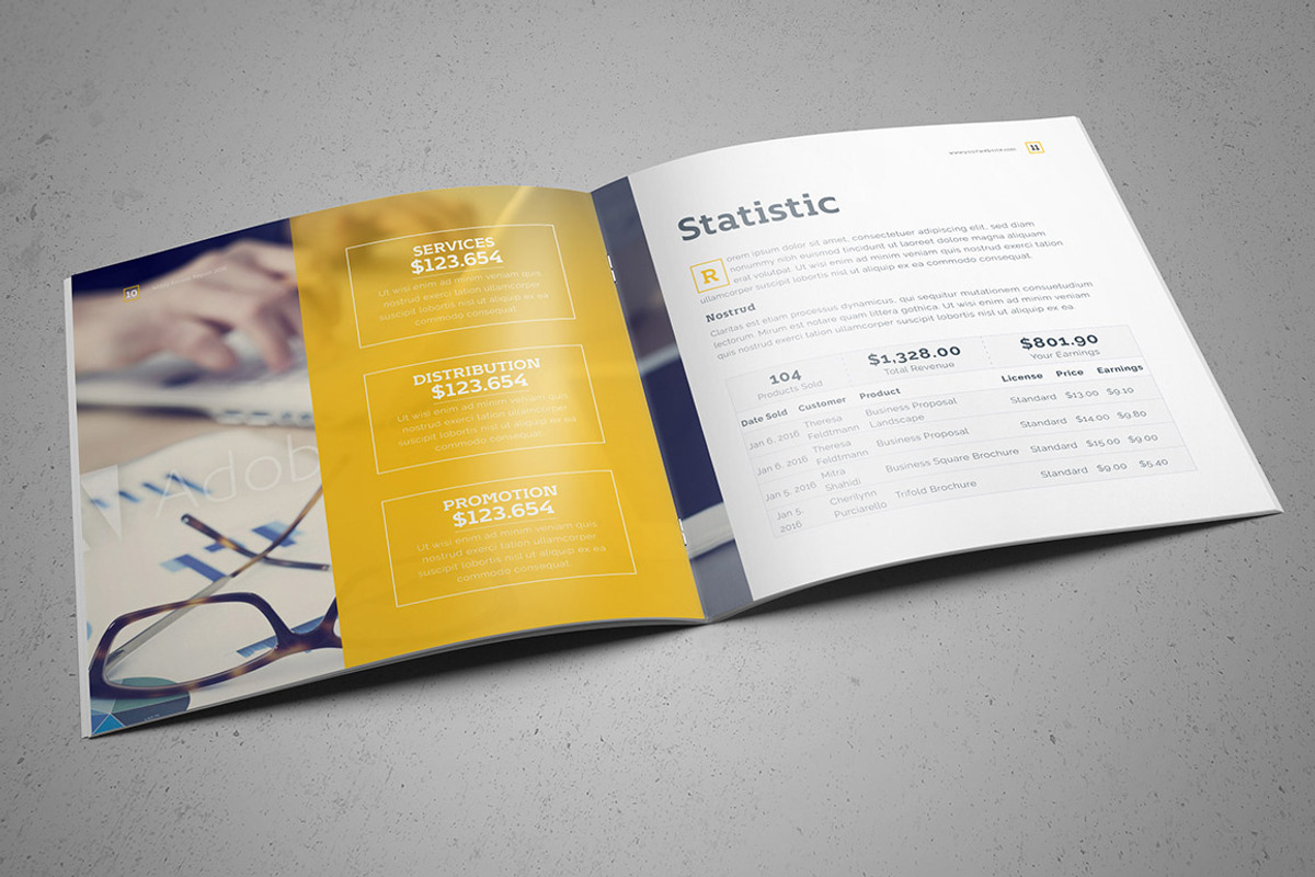 Wizzy Brochure - Square, a Brochure Template by rinatyassari (Photo 5 of 11)