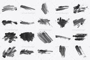 Stamp Acrylic Strokes Photoshop Brus, a Brush Add-On by SimplDesign (Thumbnail 4 of 7)