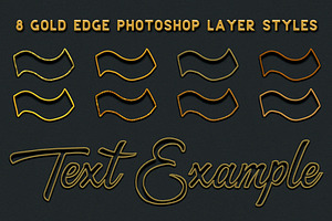 Gold Bling Photoshop Layer Styles