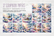 Blooming Clouds, a Background Graphic by Curve Design (Thumbnail 5 of 7)