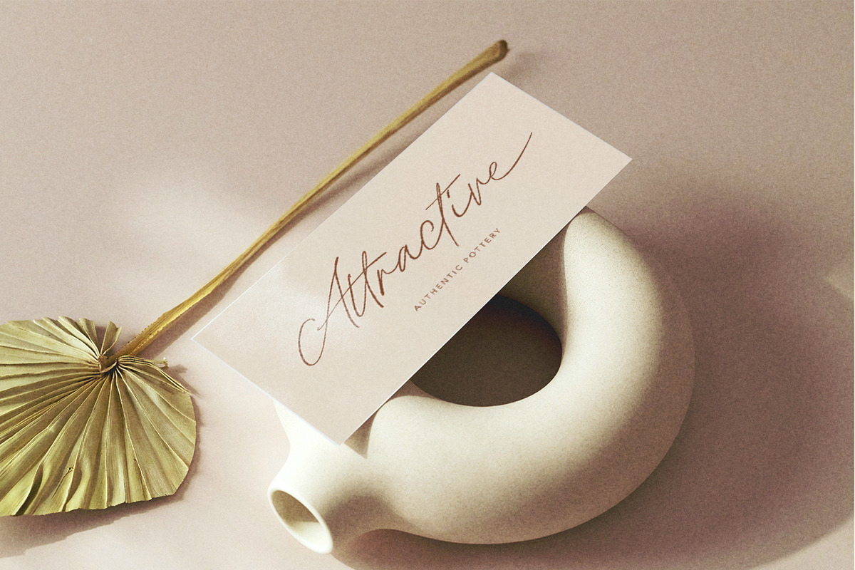 Miss Phillips - Handwritten Script, a Handwritten Font by Sarid Ezra (Photo 8 of 10)