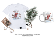 Cute Winter Clipart, an Illustration by Markicha Art (Thumbnail 3 of 5)
