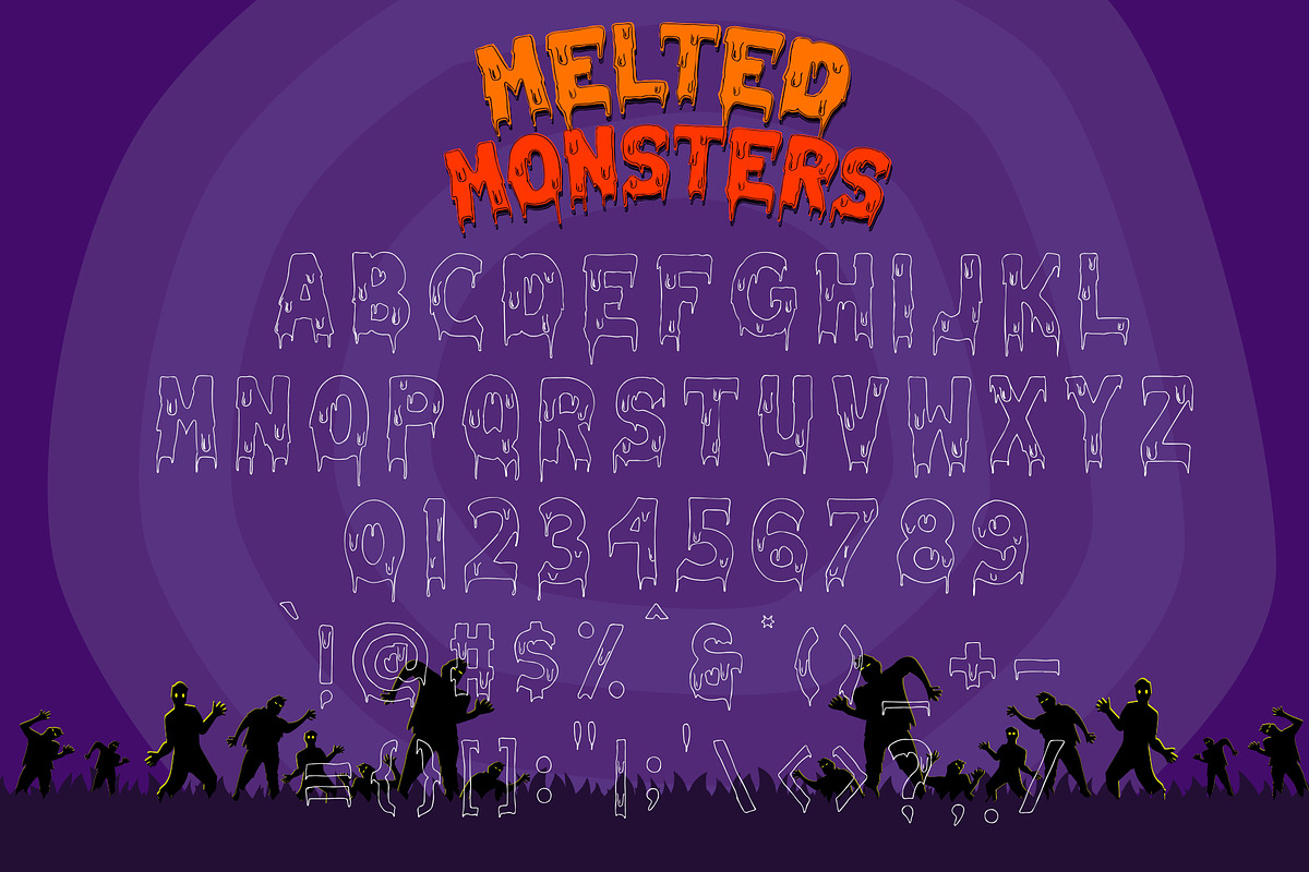 Melted Monster - Halloween Pack preview 8