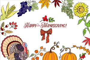 Thanksgiving Day Set