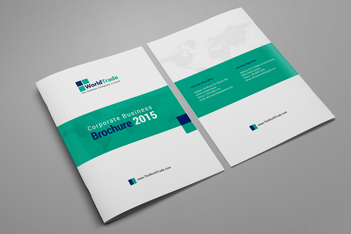 Clean Brochure Template 12, a Brochure Template by Layout Design