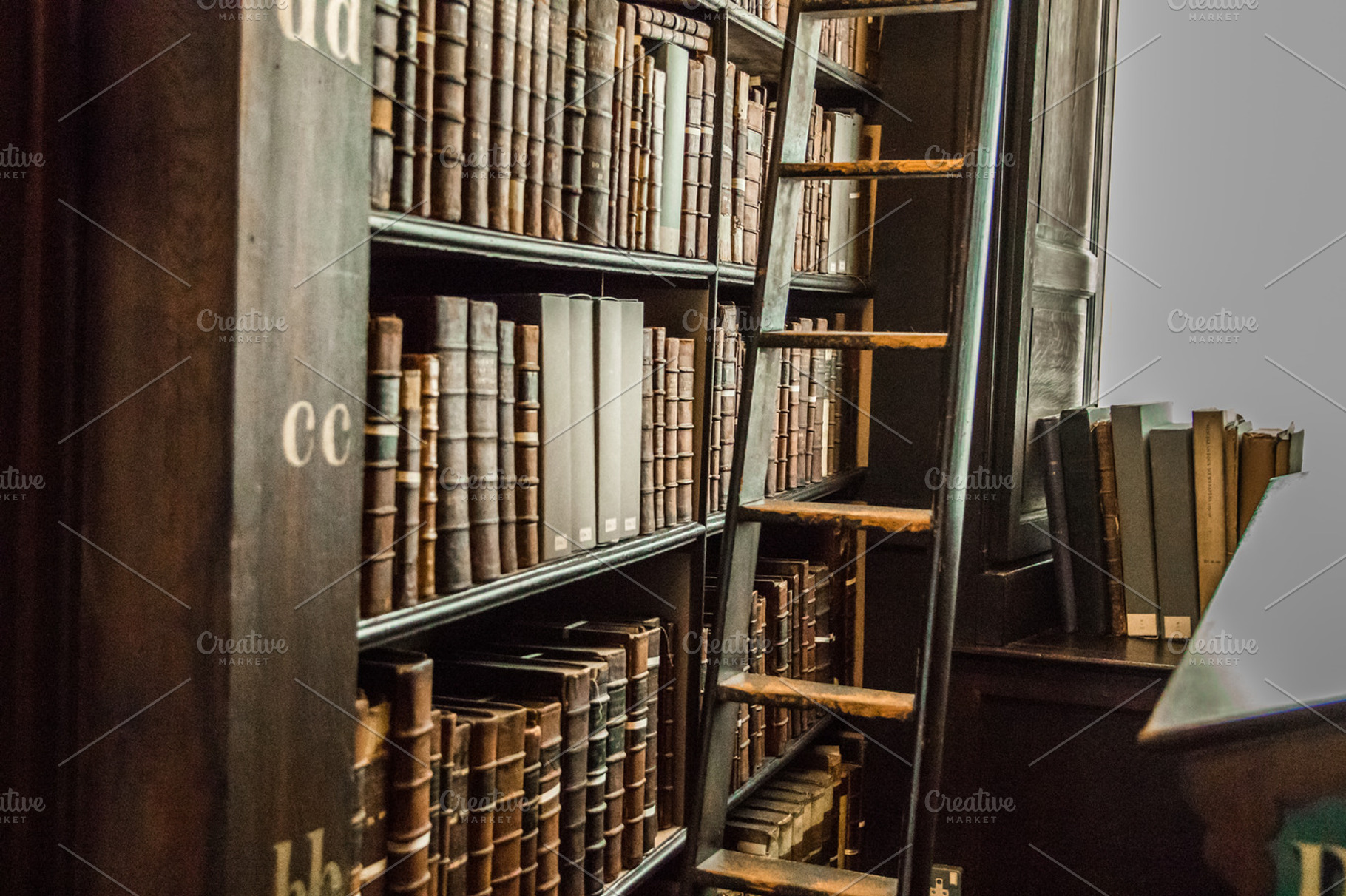 Trinity college library stock photo containing ireland, hogwarts, and irish, an Architecture Photo by Savannah S. Photography