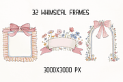Whimsy Watercolor Soft Spring Easter, a Decorative Illustration by GiraffeCreative (Thumbnail 9 of 21)