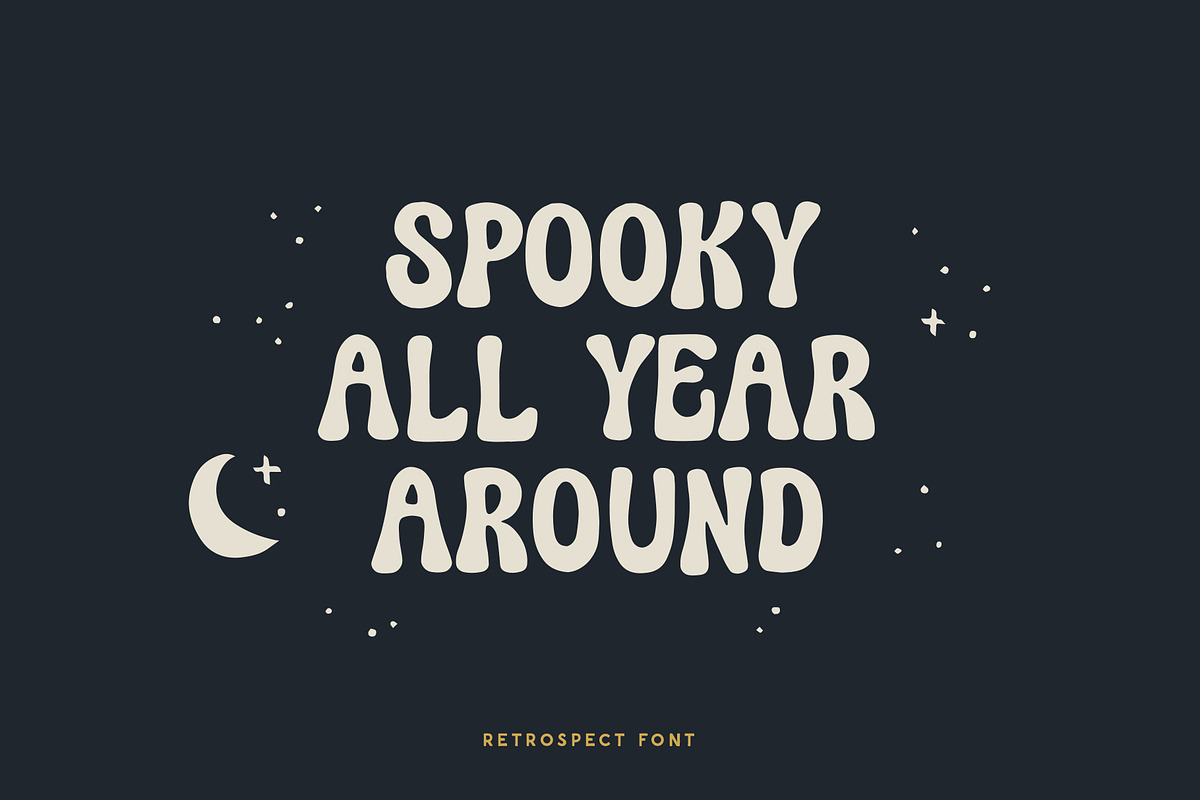 Retrospect Font, a Font by Rachel Kick (Photo 3 of 5)