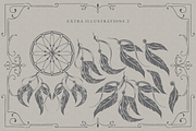 Bullhawk for Logo & Vintage Branding, a Serif Font by ilhamtaro (Thumbnail 15 of 19)