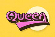 Mershella - Modern Retro Font, a Script Font by HIRO.std (Thumbnail 3 of 10)