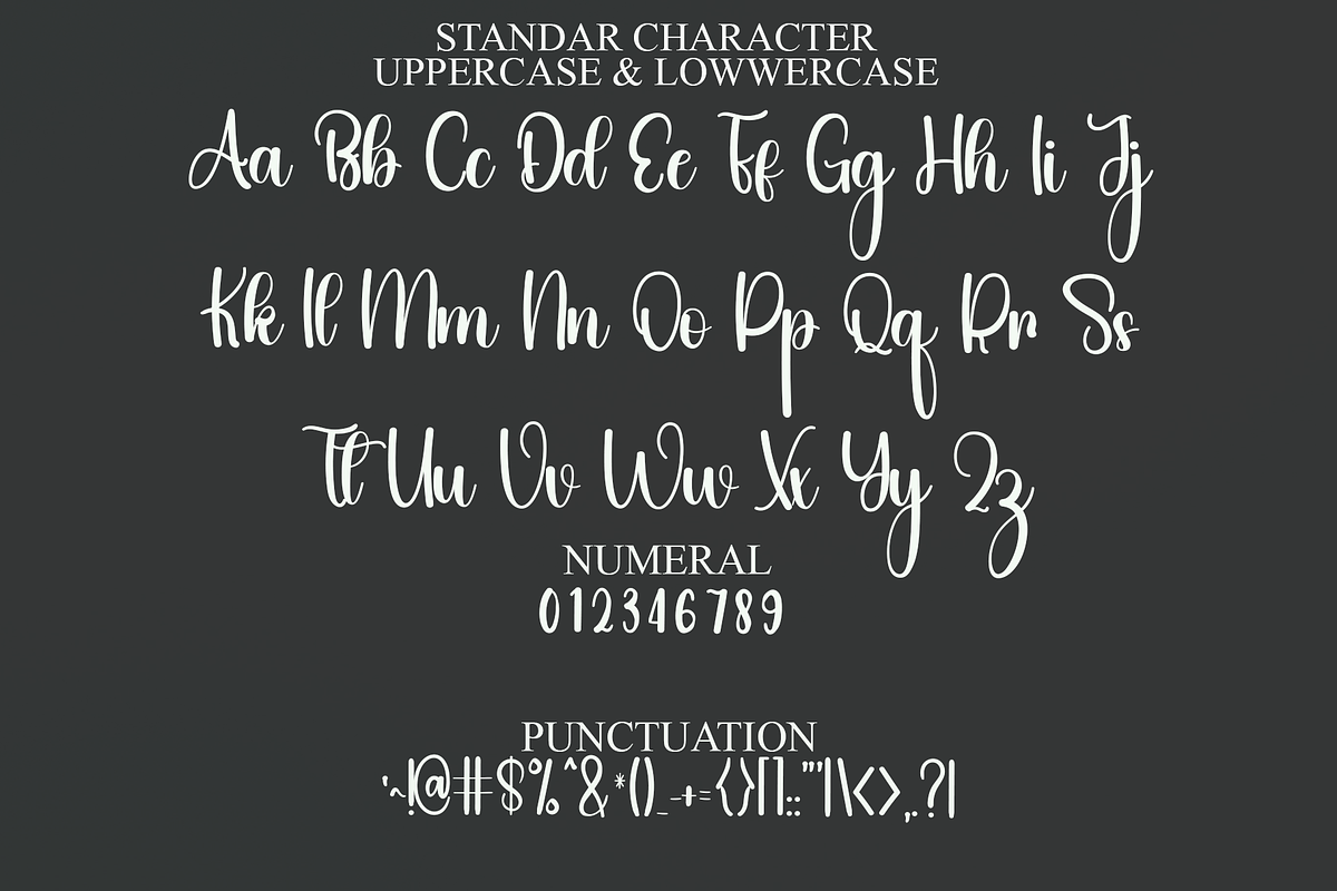 Chocolate Brownies, a Handwritten Font by FreshTypeINK (Photo 2 of 8)