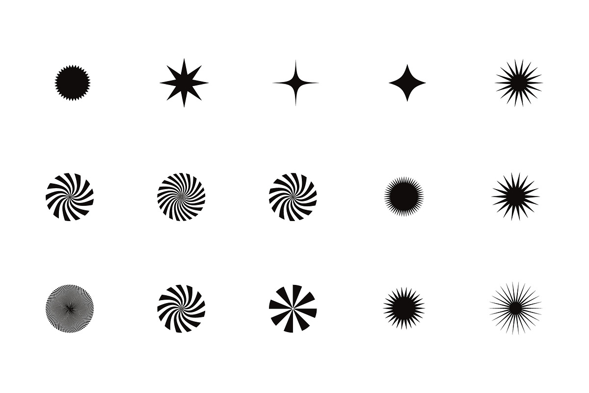 56 Geometric Abstract Shapes Vector, an Object Graphic by craftlove (Photo 4 of 5)