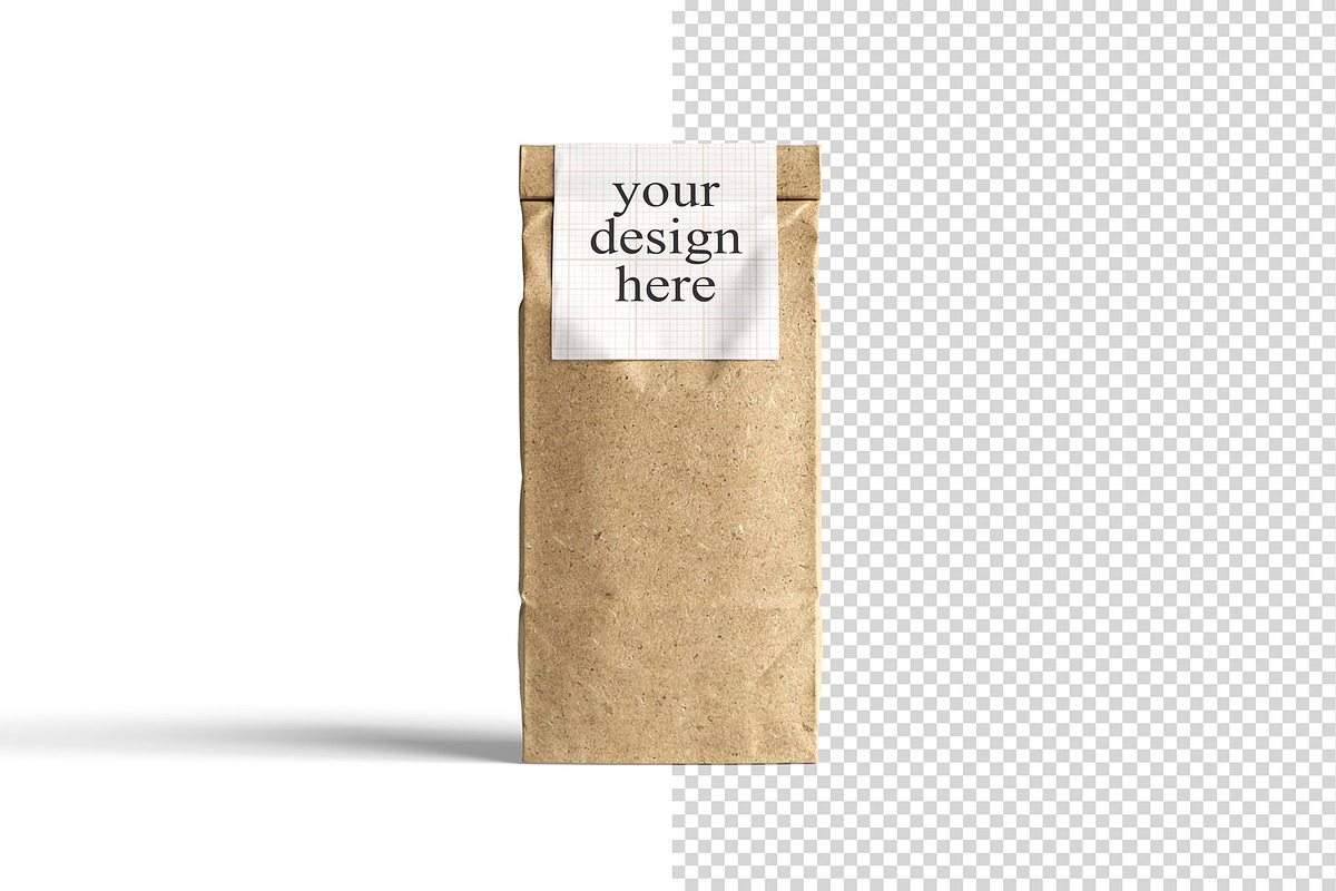 Paper Pouch Bag Mockup, a Product Mockup by Sweetdady (Photo 5 of 5)