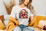 Christmas Cute Girls Sublimation, an Illustration by Designking (Thumbnail 2 of 4)
