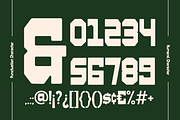 Fulava - Retro Bold Extrude Font, a Sans Serif Font by Illushvara Design (Thumbnail 11 of 12)