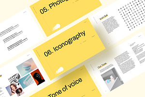 Sunburst Brand Guidelines Template