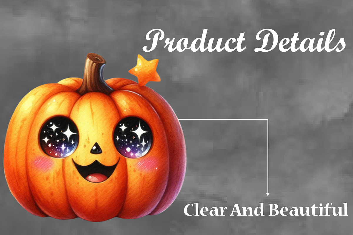 Halloween Pumpkins Sublimation, a Seasonal Illustration by Craft Nest (Photo 3 of 5)