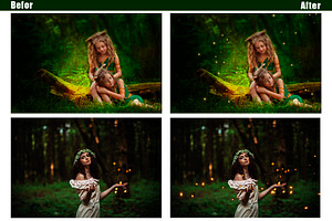 35 Forest Firefly Overlays