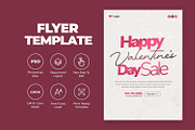 Valentine's Day Flyers Bundle, a Flyer Template by Saman Osama (Thumbnail 6 of 7)