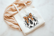 Coquette Cow Print Pumpkin, an Illustration by Watercolor design (Thumbnail 3 of 3)