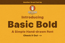 Basic Bold by Eric Pond Designs