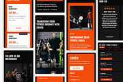 Coreo – Figma Template for Fitness, an UI Kit Template by Flow Samurai Templates (Thumbnail 6 of 6)