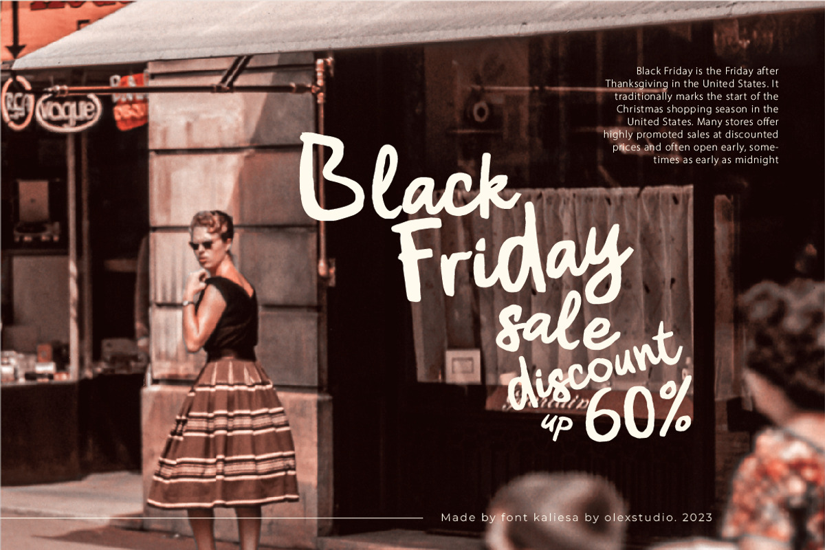 Kaliesa - Handwritten Script, a Handwritten Font by Olexstudio (Photo 6 of 7)