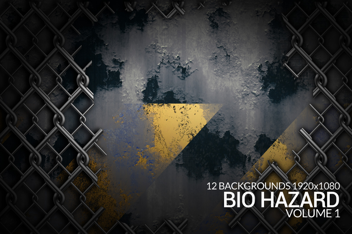 12 Bio Hazard Grunge Backgrounds, a Texture Graphic by Designer Essentials (Photo 4 of 12)