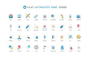 Smart home access security icons, an Object Illustration by Lemberg Vector