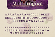 Funjoy, a Serif Font by Burntilldead (Thumbnail 11 of 12)