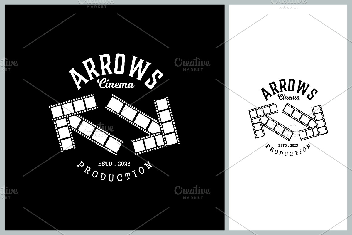 Cinema Company Logo, a Branding & Logo Template by Atlantis X Nurman Arbai (Photo 2 of 2)