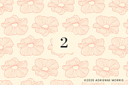 Minimalist Botanical Pattern Bundle, a Pattern Graphic by Adrienne Morris (Thumbnail 4 of 14)