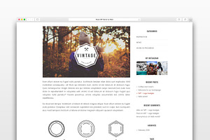 Tessa - Wordpress Theme