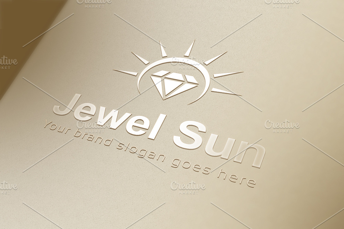 Jewel Sun Logo Template, a Branding & Logo Template by Tasmim Premiem Design (Photo 3 of 4)