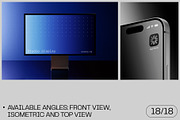 Apple device mockups v3, a Device Mockup by Creatoom (Thumbnail 7 of 12)