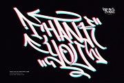 Rocket Queen | Street Graffiti Font, a Blackletter Font by Ardana Creative (Thumbnail 10 of 11)