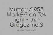 Balistine, a Sans Serif Font by OWL KING (Thumbnail 3 of 9)