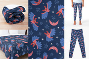 Cat Halloween seamless patterns, a Pattern Graphic by Alenkakarabanova (Thumbnail 2 of 4)