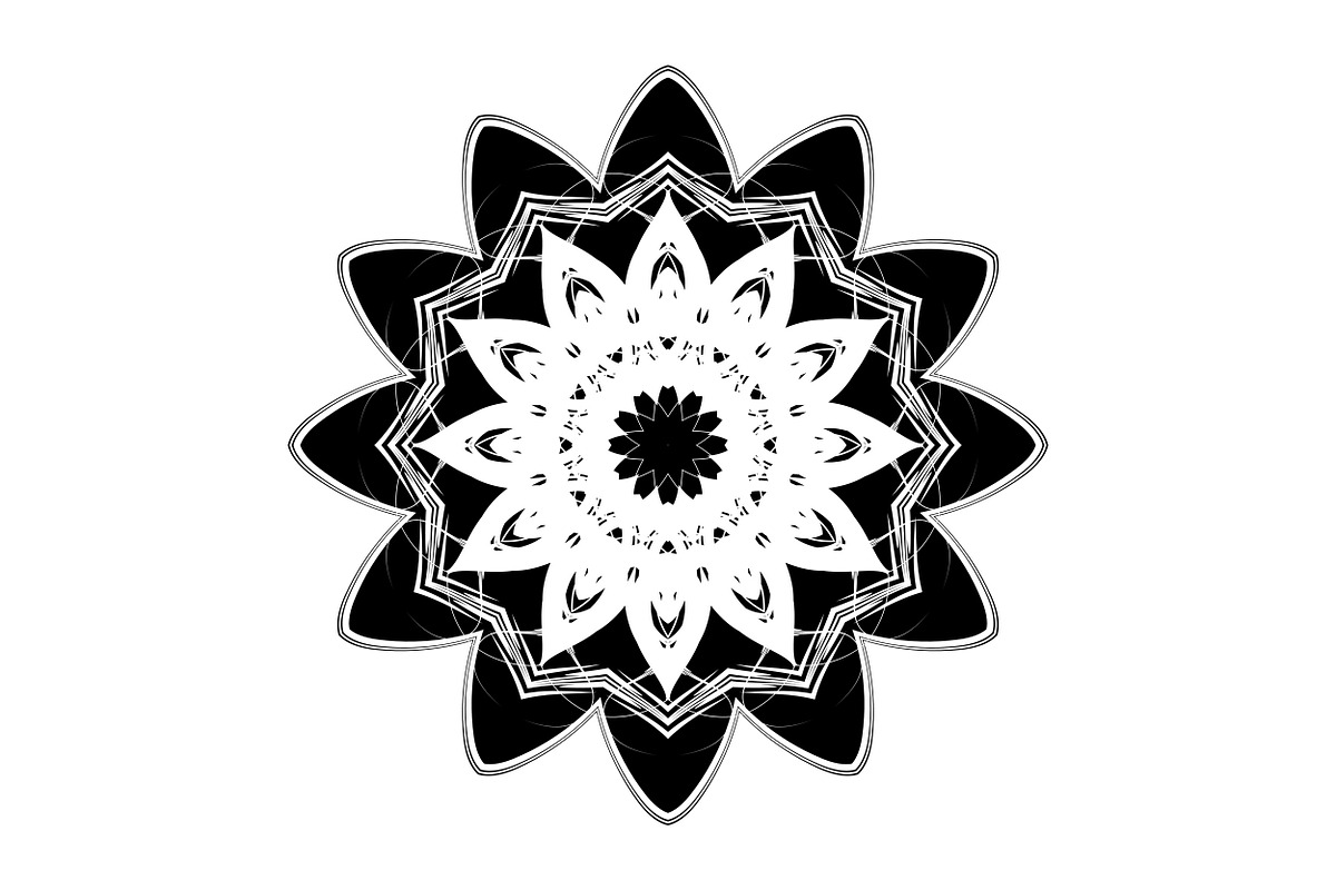 Premium Mandala Illustration Pack, a Decorative Illustration by NJ Himel (Photo 48 of 101)
