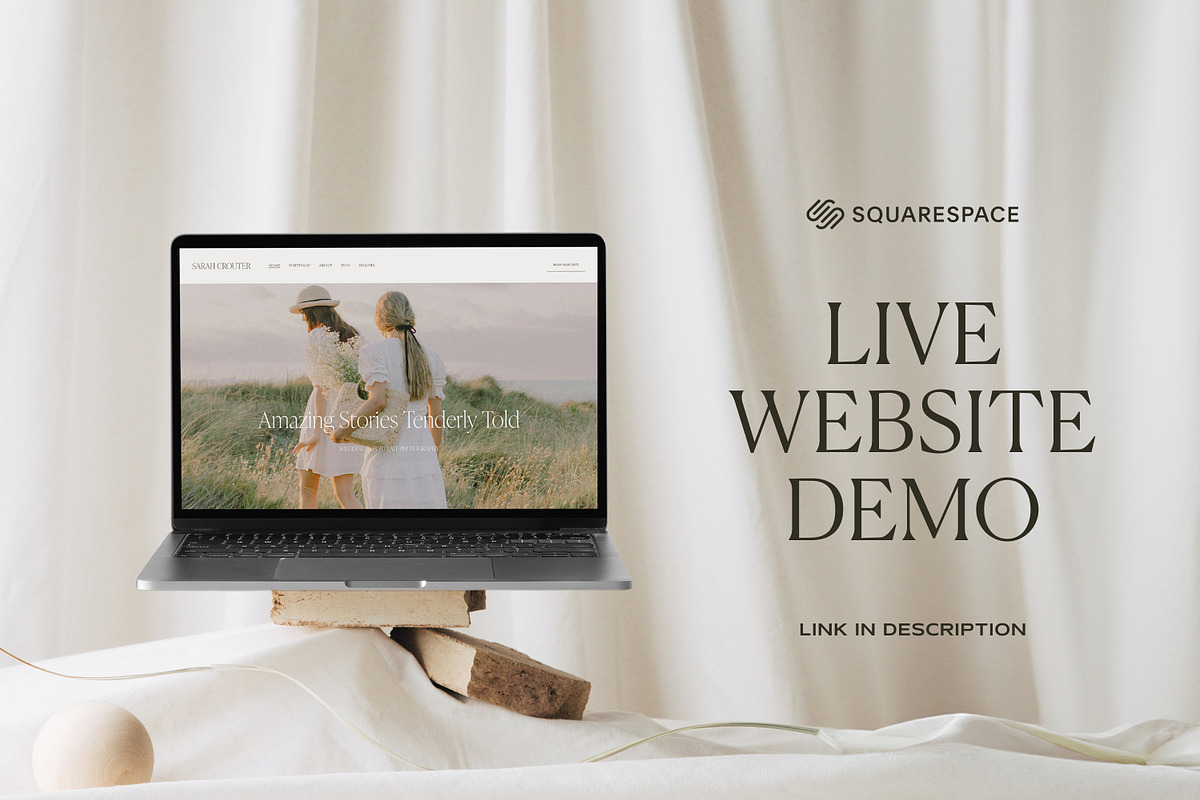 Squarespace Template Photographer, a Squarespace Template by The Soft Voice (Photo 4 of 8)