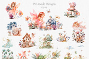 Fairy World. Nursery Art., a Decorative Illustration by Designwork (Thumbnail 2 of 16)
