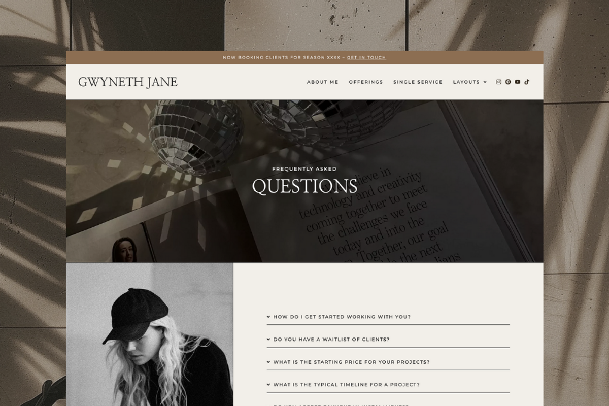 Gwyneth WordPress Theme, a WordPress Template by Pix & Hue (Photo 5 of 6)