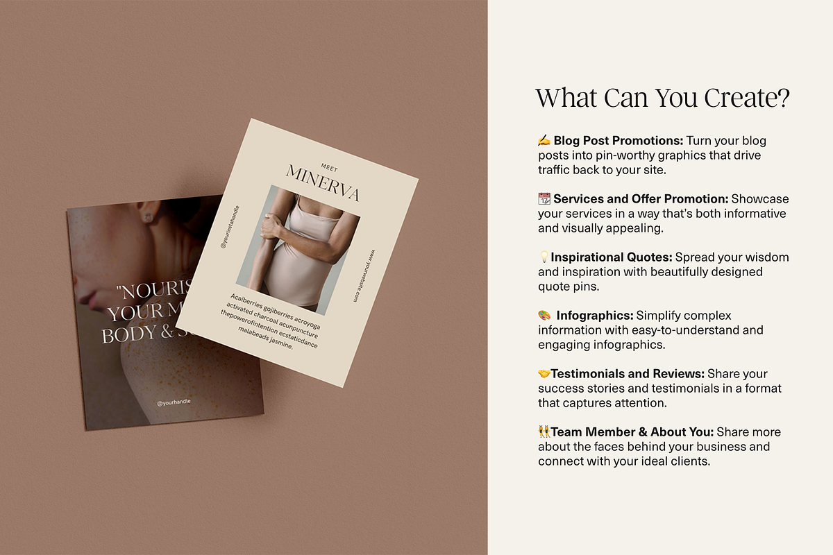 Instagram Canva Templates, a Social Media Template by Glo Design Studio (Photo 5 of 10)