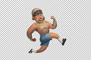 Running man characters, a Work Illustration by lemonoff (Thumbnail 4 of 4)