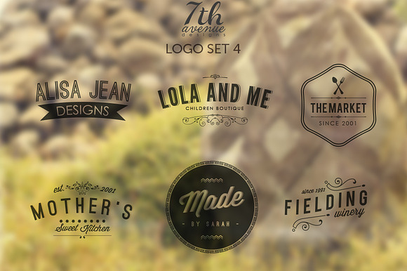 Logo Set 4 preview 4