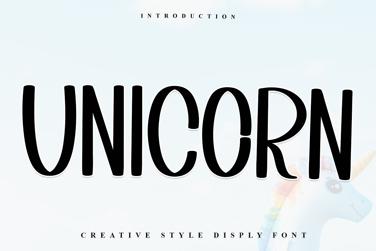 UNICORN, a Sans Serif Font by InermediaSTUDIO (Photo 1 of 7)