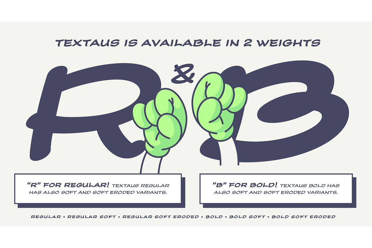 Textaus - Family, a Handwritten Font by Anfound Type (Photo 4 of 9)