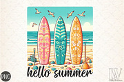 Hello Summer Beach Time  PNG, an Illustration by Libby Wishes (Thumbnail 1 of 4)